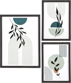 Rame negre de agățat 3 buc. 30x40 cm Aspen – House Nordic