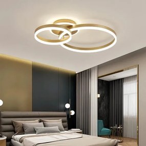 Lustra LED Cu Telecomanda, Elit's, Luz Lux Gold, 120w