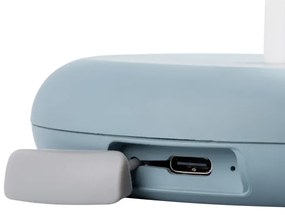 Lampă LED reîncărcabilă dimabilă Kanlux 37312 FLUXY LED/1,7W/1800 mAh IP44 albastru