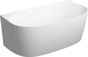 Cada freestanding compozit Omnires Valencia M+ BTW finisaj alb lucios 148x77 cm