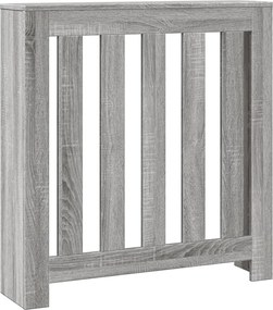 vidaXL Mască pentru calorifer, gri sonoma, 78x20x82 cm, lemn prelucrat