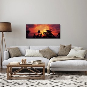Tablou apus de soare (120x50 cm)