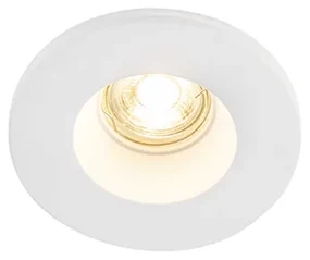 Spot încastrat inteligent alb 13cm rotund, inclusiv Wifi GU10 50mm - Gypsy