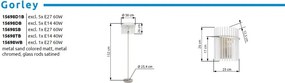 Lampadar modern design decorativ GORLEY