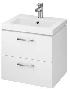 Cersanit S801-146-DSM - Dulap suspendat pentru baie cu lavoar LARA COMO, alb