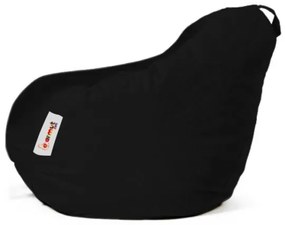 Fotoliu puf 60x60 cm negru