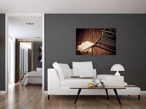 Tablou - Mașina de scris (90x60 cm)