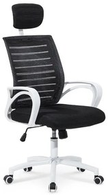 Scaun de birou Socket alb negru