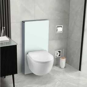 Rezervor incastrat Balneo Fix-Frame Glass Milky White