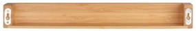 WENKO 24743100 - Suport BAMBUSA, 40 x 9 cm, maro