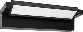 Aplică de perete LED pentru exterior, 36 W, 230 V, 3000/4000/6500 K, IP54, negru