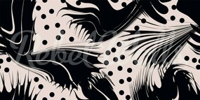 Fototapet, Modern Graphic, Graphite, Rebel Walls