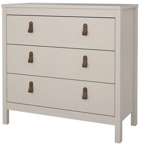 Comodă grej 82x80x38 cm Madrid – Tvilum