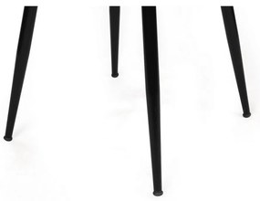 Set de scaune de sufragerie Kusakli Cream andBlack, 2 buc., 2 buc.