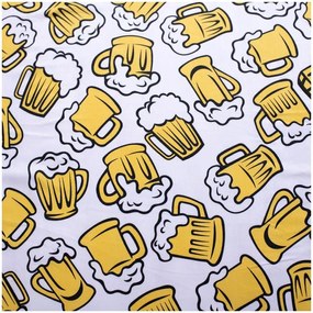 Bere Beer, cearșaf cu elastic 90x200 cm