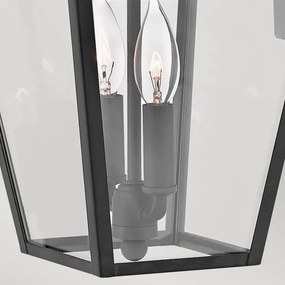 Quintiesse QN-ALFORD-PLACE2-M-MB - Aplică de exterior ALFORD M 2xE14/40W/230V IP44