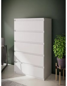 Comodă MAO cu sertare, albă