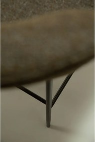 Scaun de bar kaki tapițat (înălțime șezut 67,5 cm) Glam – DAN-FORM Denmark