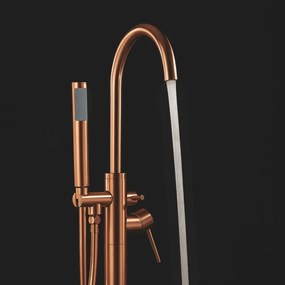 Baterie de podea Rea Lungo brush copper