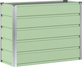 vidaXL Jardinieră Verde 100 x 40 x 75 cm Oțel