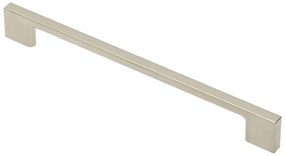 Manere pentru mobilier model B0014/W1203, finisaj nichel satinat (Distanta dintre gauri: 256 mm)
