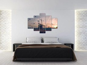Tablou cu moară de vânt (150x105 cm)