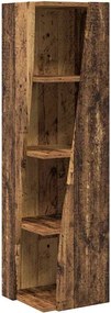 vidaXL Dulap de colț Lemn vechi 27,5x27x102cm Lemn compozit