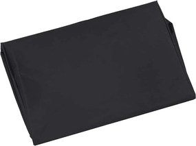 vidaXL Căptușeală cărucior grădină, negru, 81x41x40 cm, textil