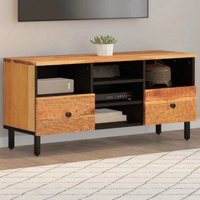 vidaXL Dulap TV, 100x33x46 cm, lemn masiv de acacia