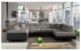 Colțar Letto 202cm Gri
