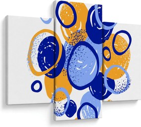 Tablou - Motiv luminos cu cercuri (90x60 cm)