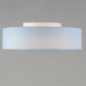 Plafoniera albastră 40 cm cu LED inclus - Drum LED