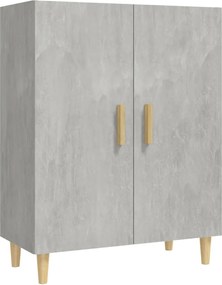vidaXL Servantă, gri beton, 70x34x90 cm, lemn prelucrat