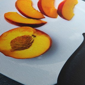 Tabloul cu piersică (cu ceas) (90x30 cm)