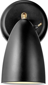 DFTP by Nordlux - Lampă de perete NEXUS 1x GU10/6W/230V, neagră