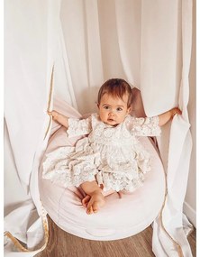 Fotoliu puf pentru copii roz deschis Ears – The Brooklyn Kids