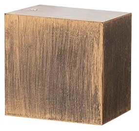 Aplică vintage auriu antic din plastic - Baleno