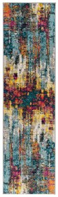 Covor tip traversă țesut manual 66x230 cm Spectrum Abstraction – Flair Rugs