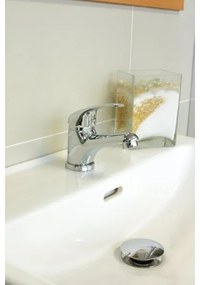 Baterie pentru lavoar RAV Slezák SA026.0 SAZAVA, 11,5 cm, crom lucios