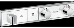 Baterie dus termostatata incastrata culoare crom Hansgrohe RainSelect 15355400 Crom lucios