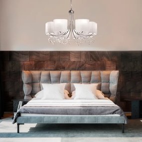 Searchlight - Lustră pe lanț NINA 5XE14/60W/230V