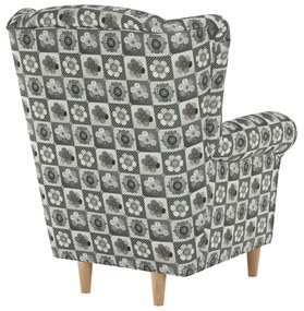 Fotoliu cu urechi Charlie patchwork N1. 788986