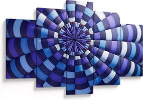 Tablou cu structura balonului zburător (150x105 cm)