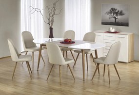 Masa extensibila Edward Honey Oak - L 120-200 x l 100 x h 75 cm