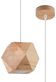 Lustră pe cablu WOODY 1xGU10/40W/230V Sollux SL.1011