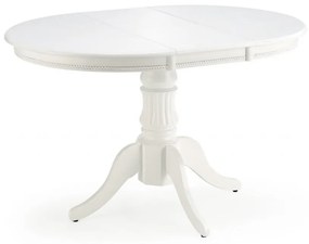 Set masa extensibila William alba L90-124 cm + 4 scaune Verdi gri/alb