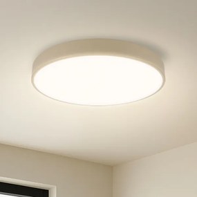 Brilagi - Lampă LED dimabilă pentru piscină, 48W, 230V, 3000–6000K, Ø 40 cm, bej + telecomandă