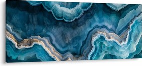 Tablou - Detaliu de acvamarin (120x50 cm)
