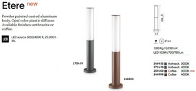 Stalp LED exterior design modern ETERE PT COFFEE 3000K