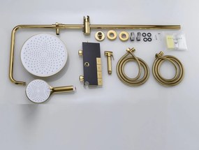 Coloana Dus ,Gold ,Afisaj Lcd Temperatura Apa ,Smack, LS
